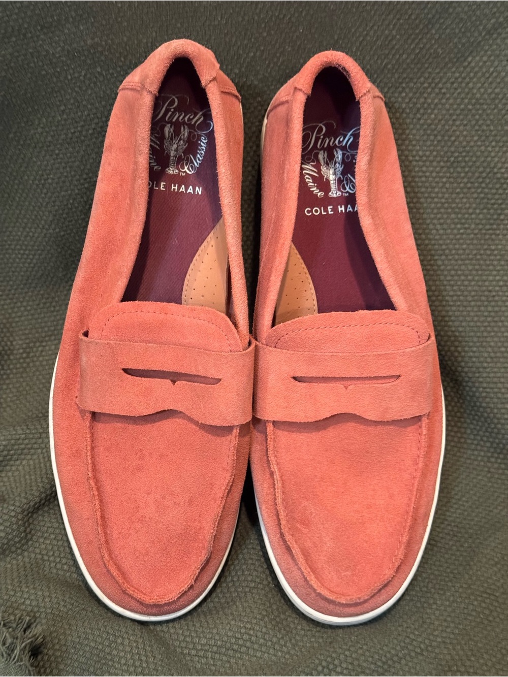 Men’s Cole Haan Pinch Weekender Classic Penny Loafers in Redwood/Sesame